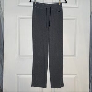Nike Jersey Pull On Lounge Pants With Drawstring in Grey Size Small